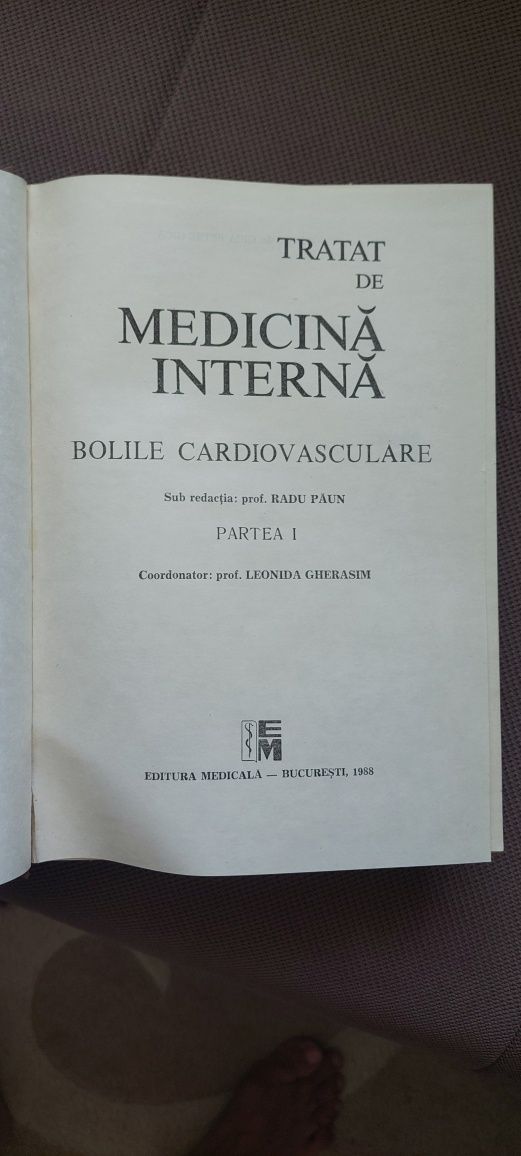 Tratat se medicina interna vol. I și III