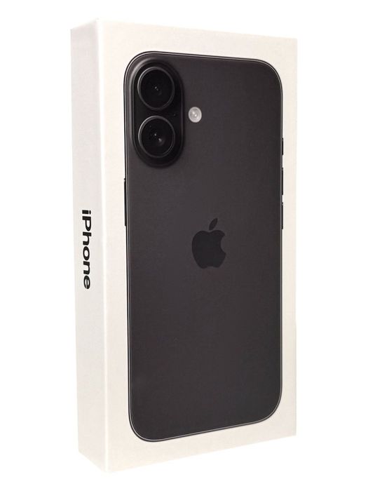 Запечатаный iPhone 16 256 GB Black
