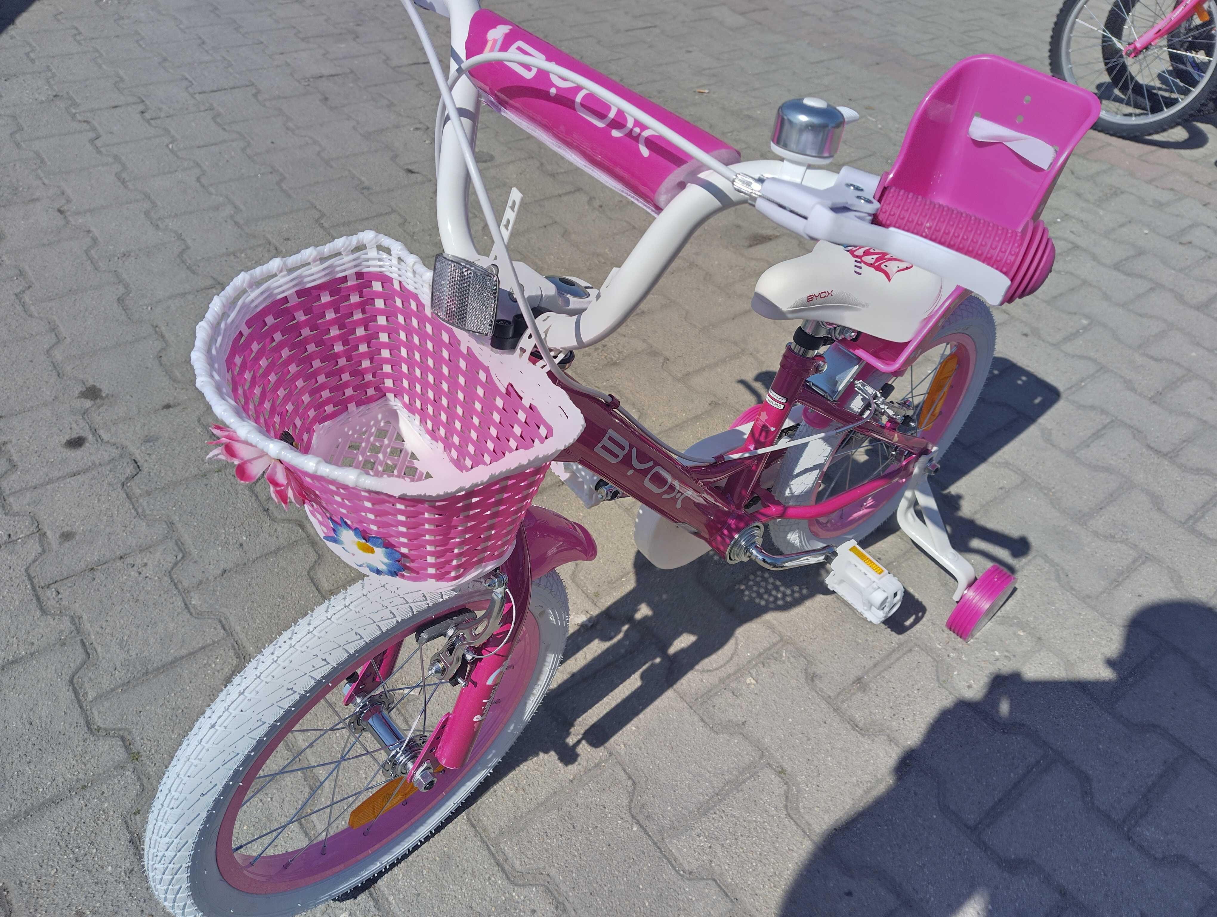 BYOX Велосипед 16" CUPCAKE розов