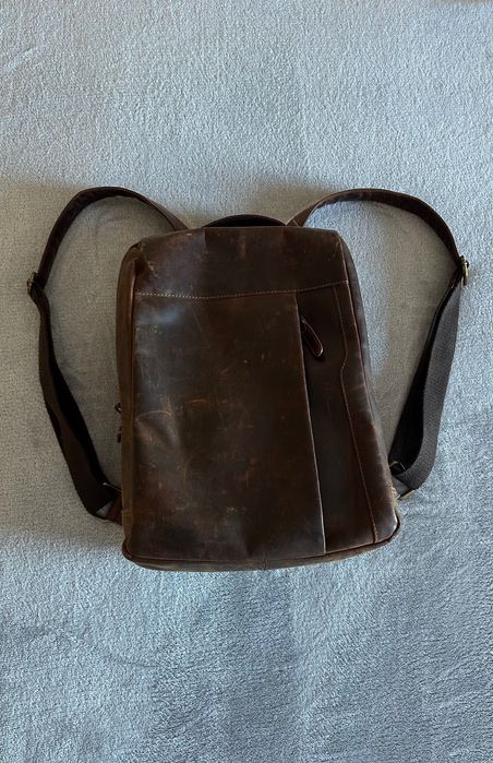 Rucsac din piele naturală