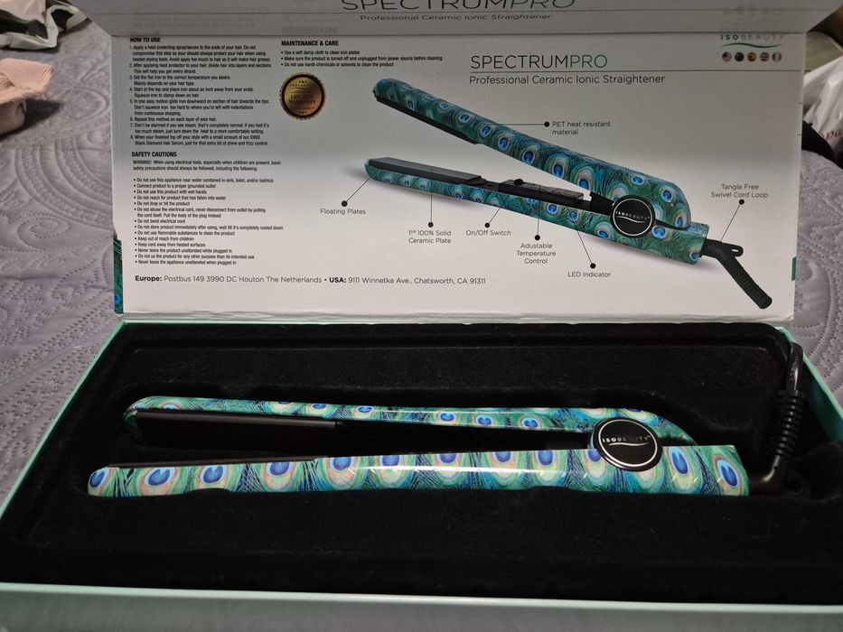 ПРОДАВАМ преса за коса Iso Beauty