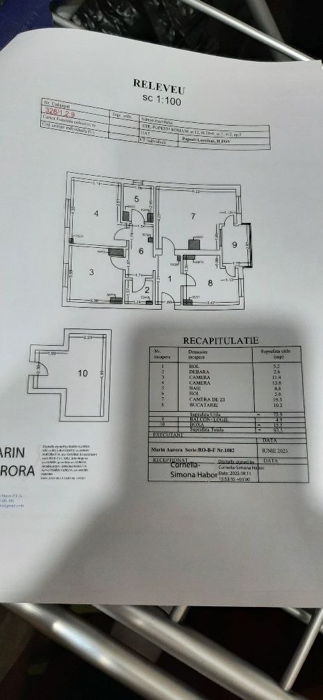 Vânzare apartament cu 3 camere