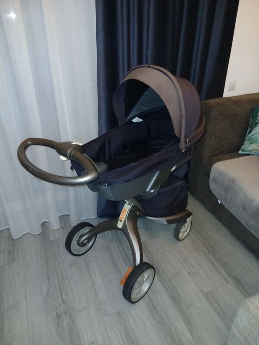 Căruț Stokke bleumarin