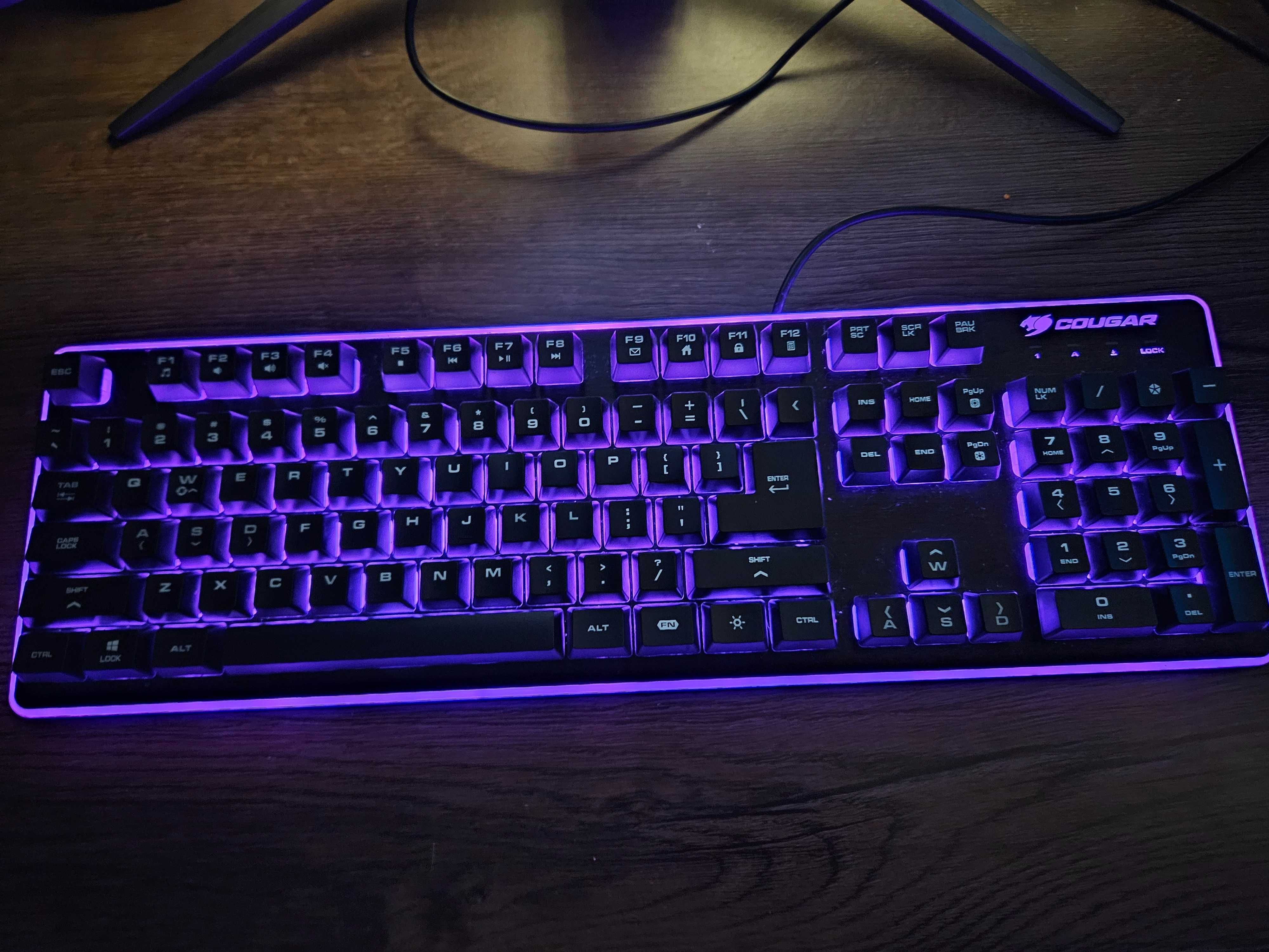 Клавиатура Cougar cor RGB, механична