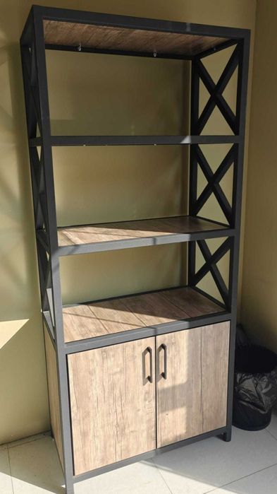 Stellaj loft dizayn, polka shkaf мебель для офиса printer, kitoblar