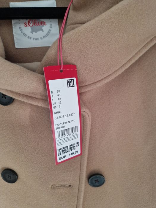 Palton gros cu glugă