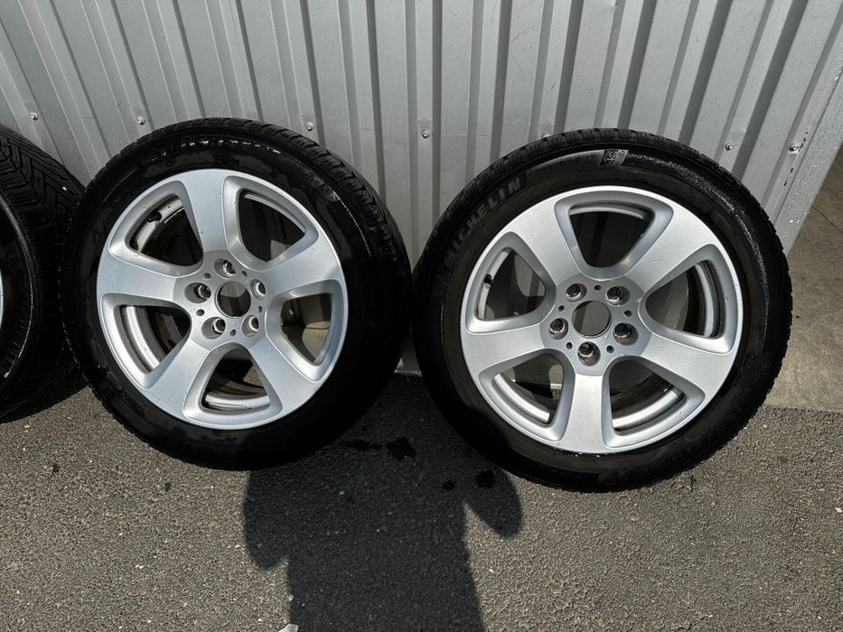 Jante BMW X1/X3 cu anvelope iarna 225 50 17  MICHELIN ALPIN 6