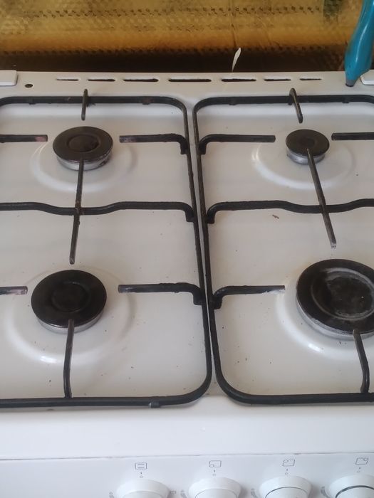 Газ плита+вытяжка