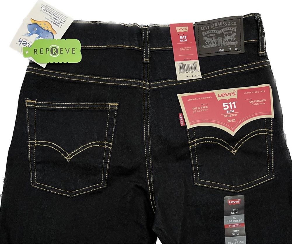 Levi’s, 511™ SLIM FIT PERFORMANCE  джинсы из США.  28х30 29х29 27x29