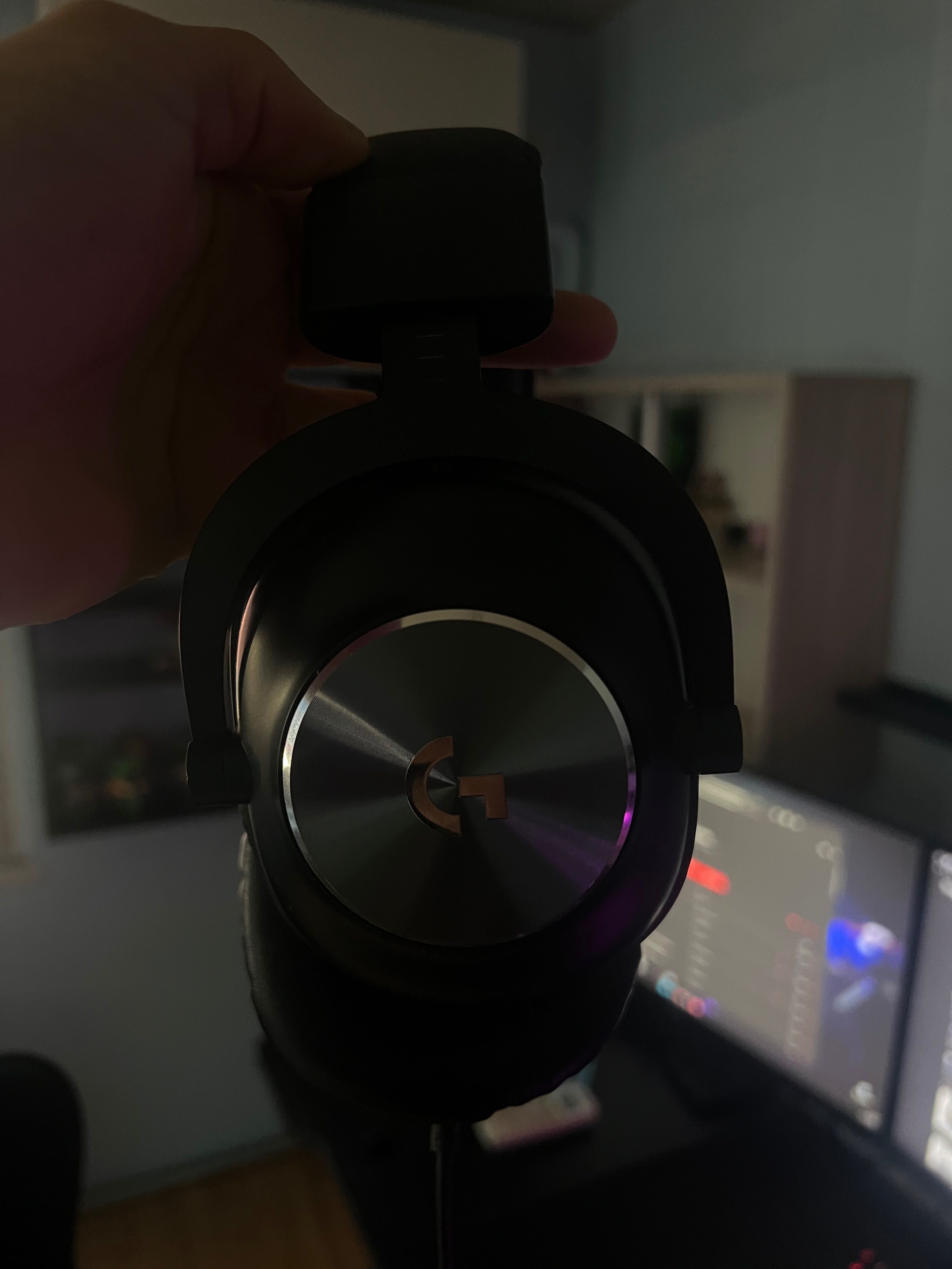 Слушалки Logitech G pro X перфектно състояние