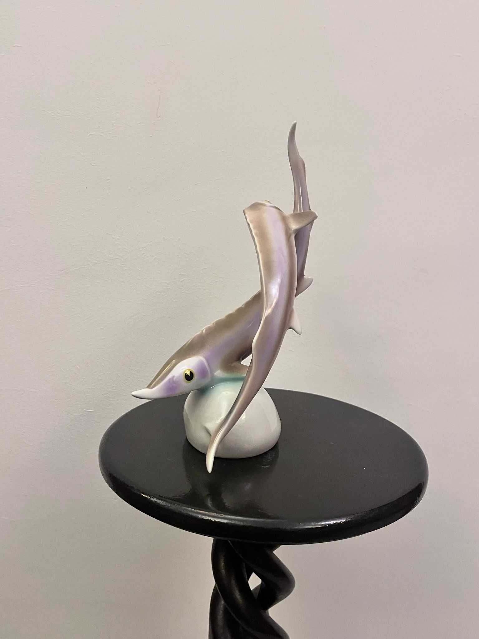 Bibelou statueta portelan HOLLOHAZA de dimensiuni mari bibelouri