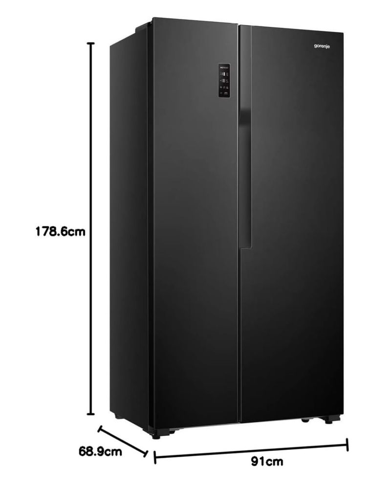 Frigider Side-by-side Gorenje NRS918EMB