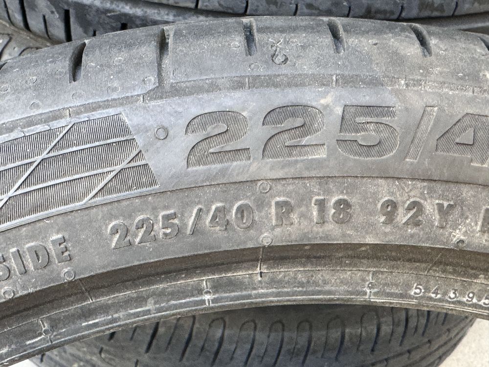 225/40/R18 Continental SportContact5 4бр летни