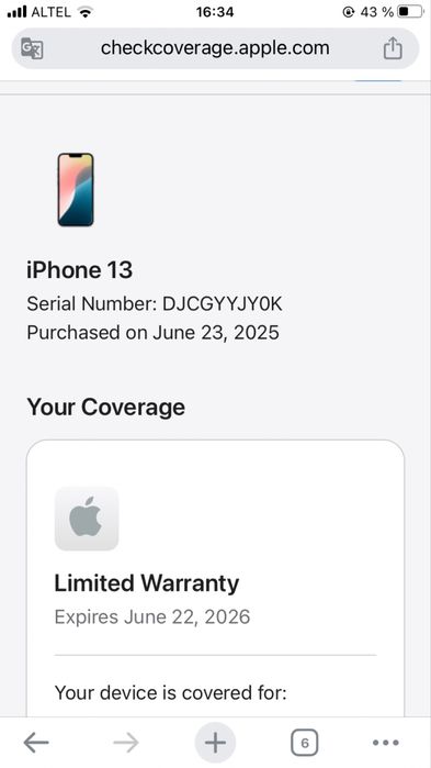 iPhone 13 128gb