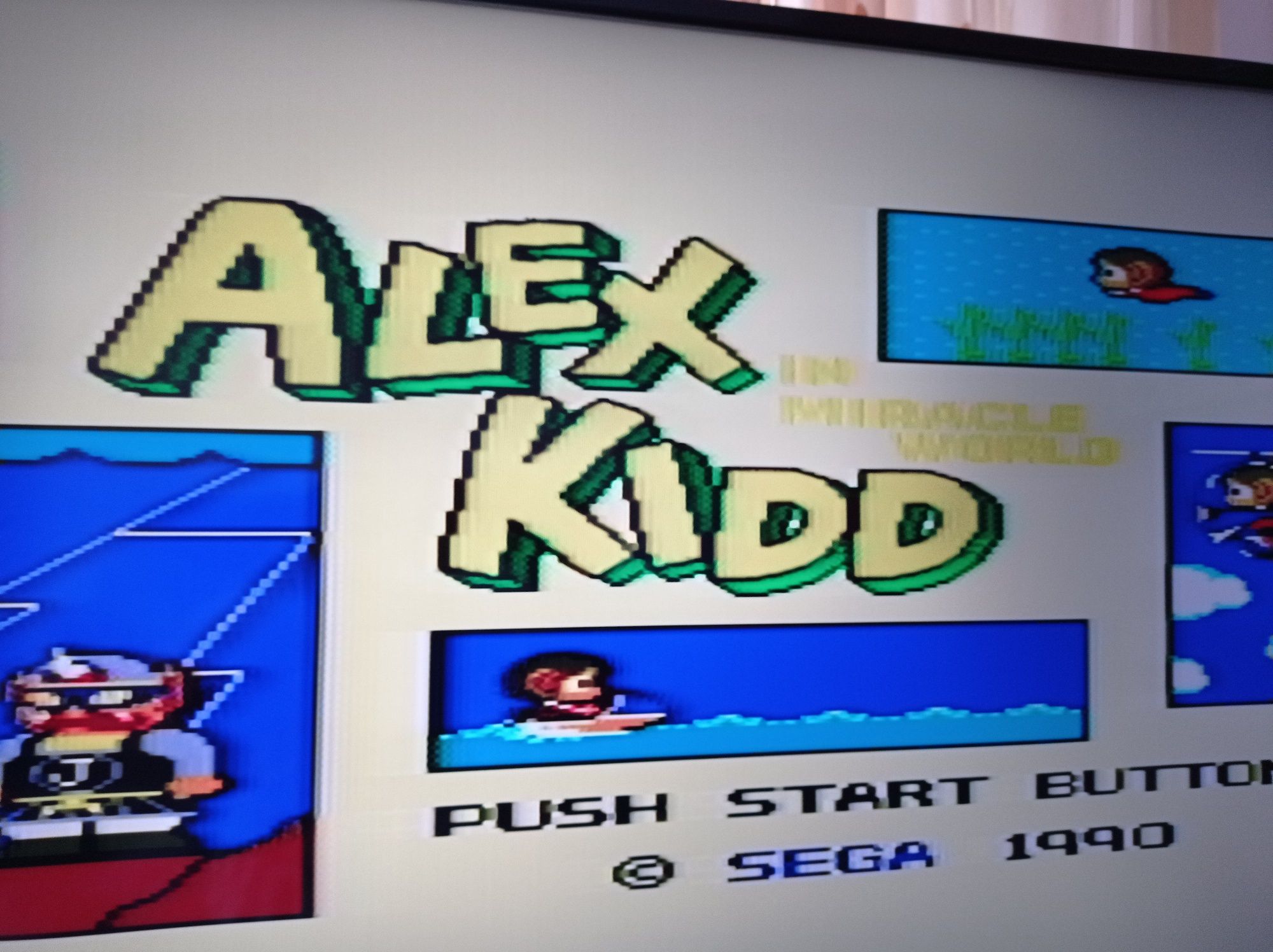 Consola Sega Master System 2 8bit cu joc Alex Kidd