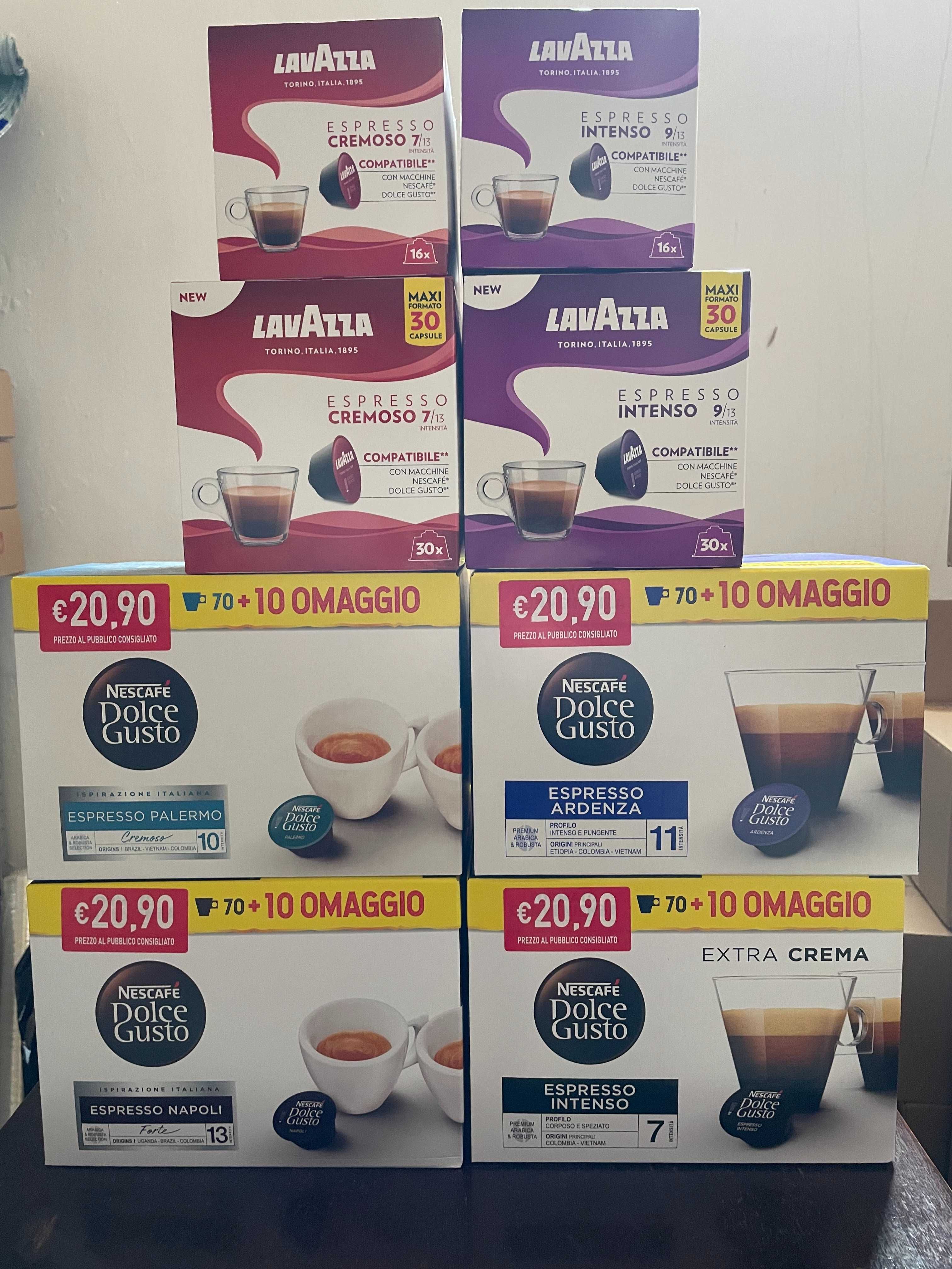 Lavazza Nescafe Dolce gusto Лаваца Долче густо 16бр., 30бр, 80бр