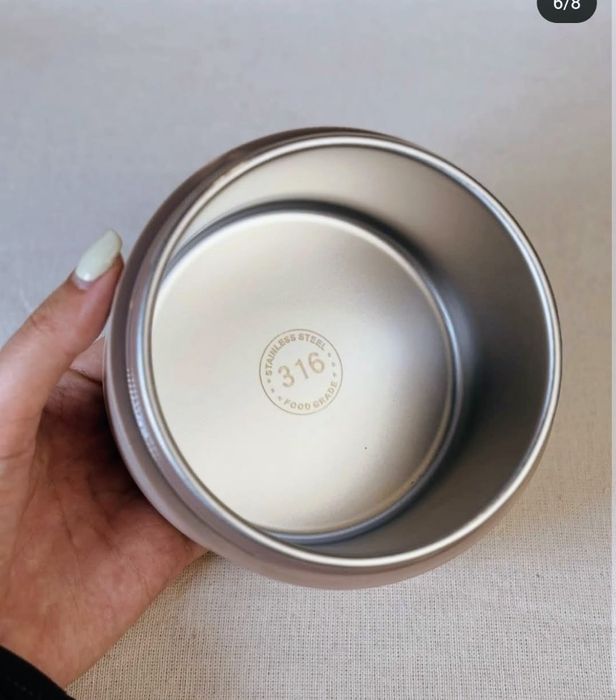 Ланч бокс контейнер для еды сталь