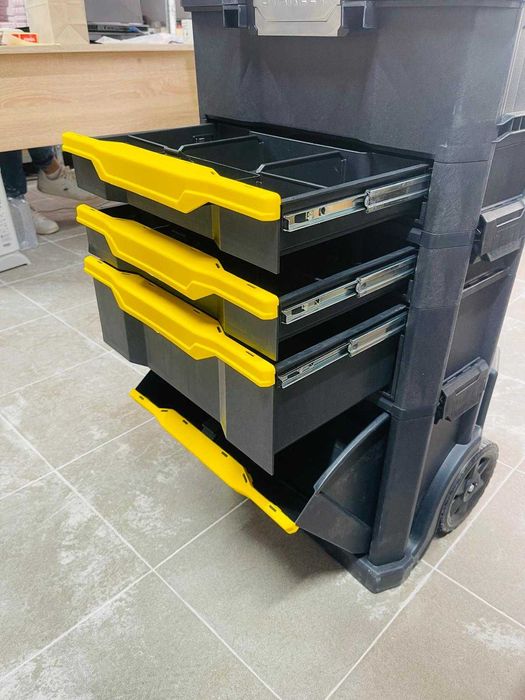 Cărucior de scule Stanley 1-79-206 din metal și plastic
