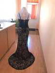 Oferta! Vand rochie compleu, de seara corset si fusta sirena, pietre