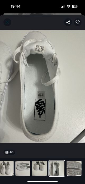 Teneși Vans noi.