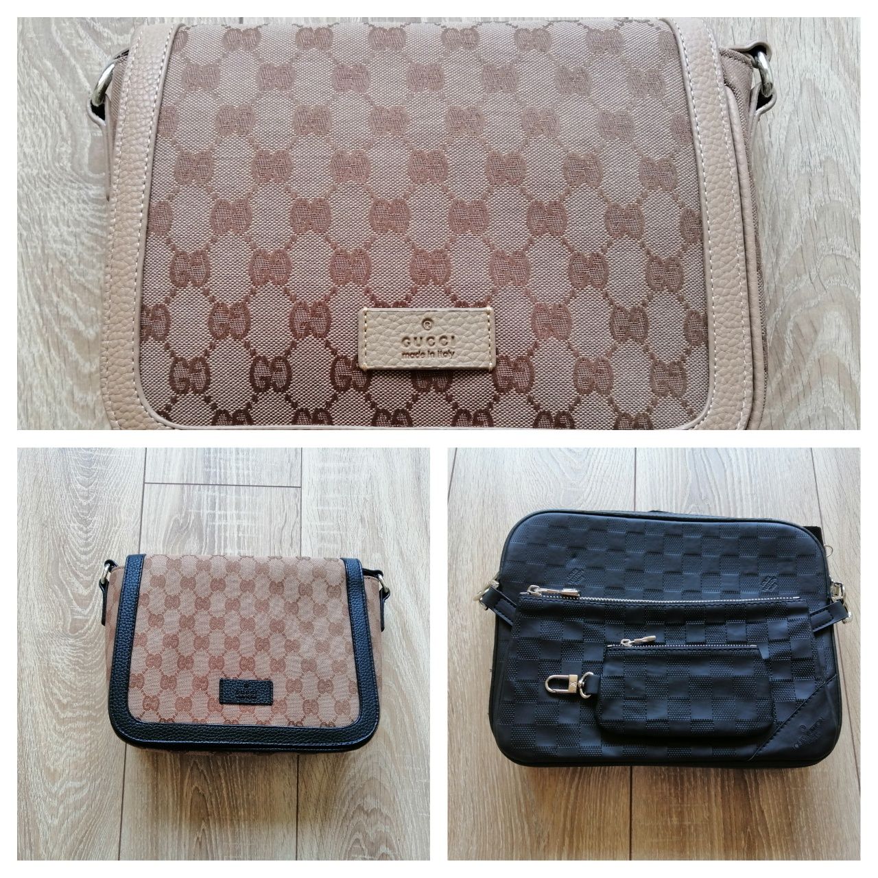 Gucci, louis vuitton мъжки елегантни чанти