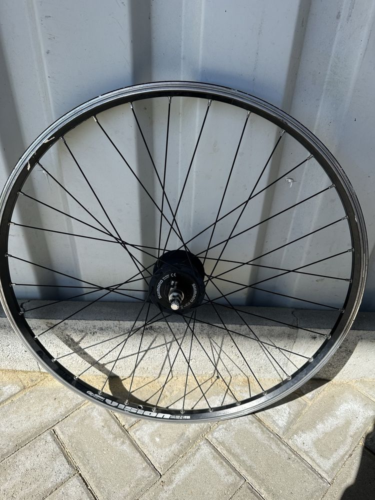 Roata Fața  26 Inch cu dinam in butuc Shimano