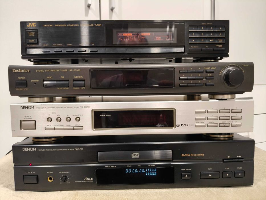 JVC, DENON, Technics