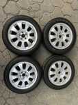Jante 5x100mm, anvelope iarna 205/55 R16 VW Golf 4 Bora Beetle Octavia