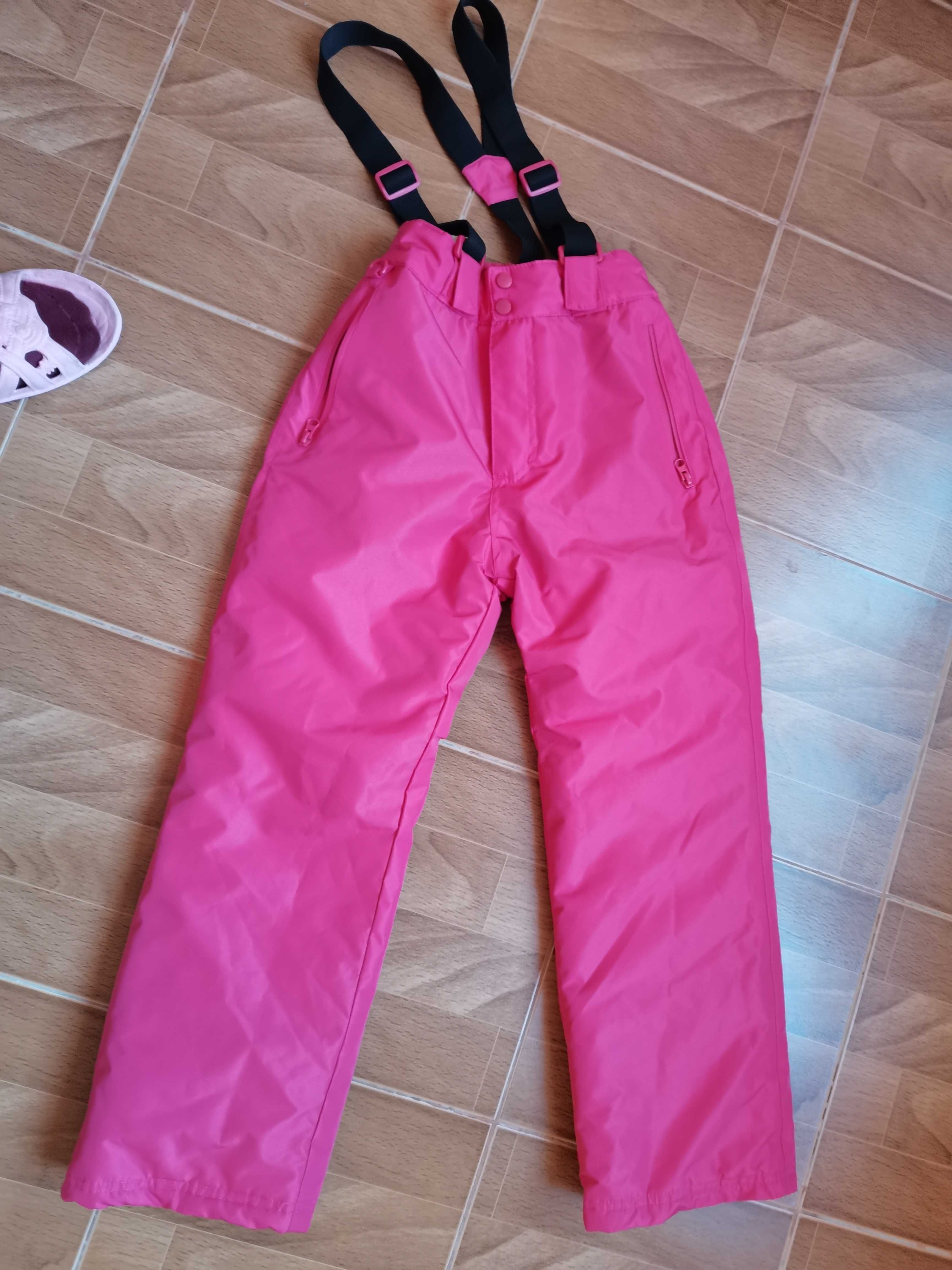 Pantaloni fete ski măsura 134cm 9-10 ani