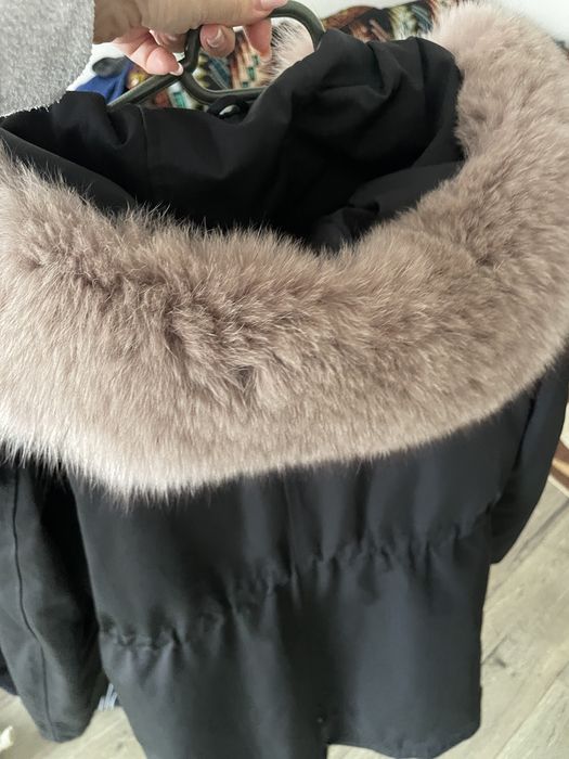 Geaca Parka cu blana naturala