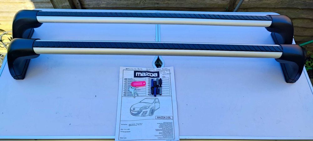 Оригинални греди, багажник за Мазда 3 МК2 (2009-2013г).
