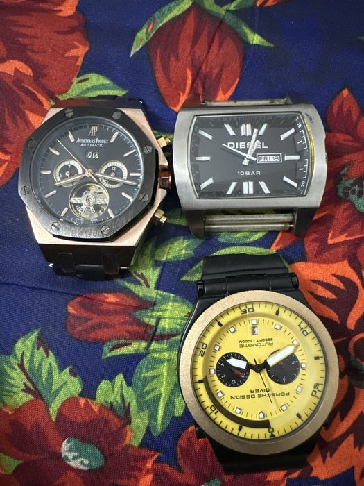 Diesel , Audemars piguet , posche design driver lux