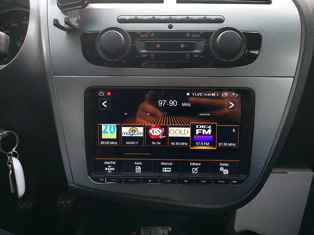 Navigatie Seat Altea Octacore 4+32GB DSP SIM4G Carplay Android auto