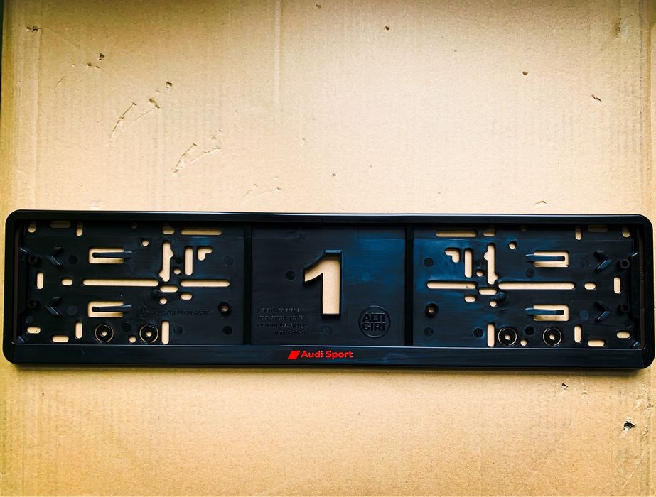 Рамки за регистрационен номер АУДИ AUDI S line MTM ABT S6 S8 RS С4