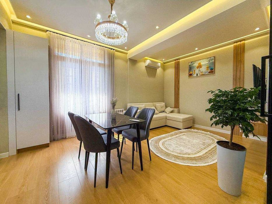 3-комнатная квартира | ЖК «Megadom» | 65м² | Евро-ремонт