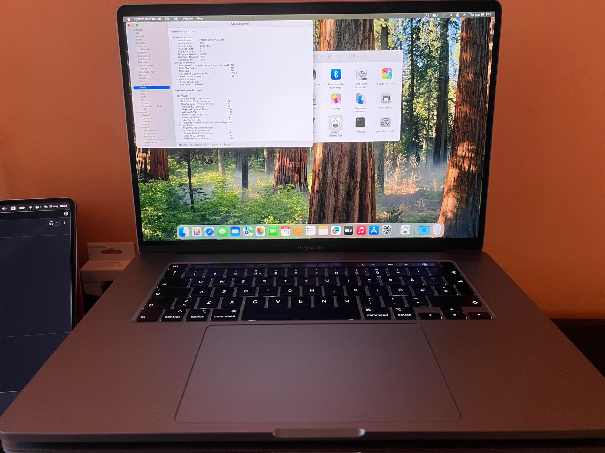 Macbook Pro 16" 2019 Core i9, 32GB, 1TB SSD, Radeon Pro 5500M
