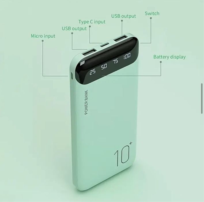 Power Bank / Външна преоносима батерия 10 000mAh