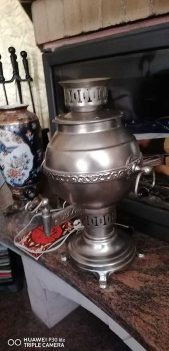 Samovar electric+cablu, capacitatea 3 l, made in URSS, nou