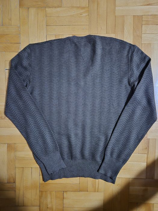 Pulover de lux Ermenegildo Zegna, V-Neck, Lână, Bărbați - L