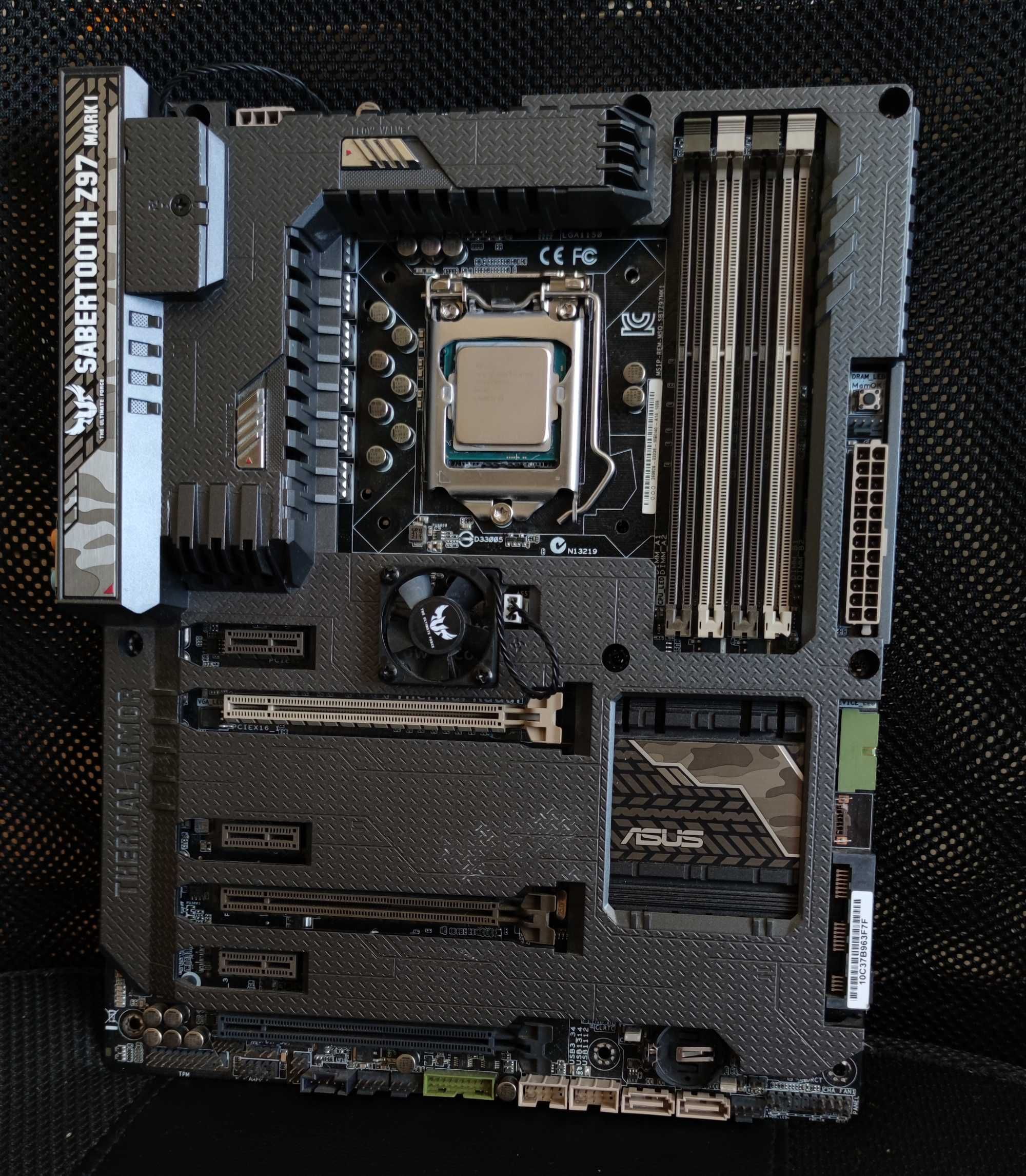 Placa de baza ASUS Sabertooth Z97 Mark 1 Socket 1150