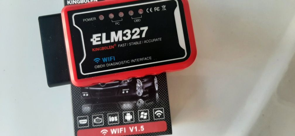 Elm327 v1.5 wi-fi obd2 автосканер/диагностика