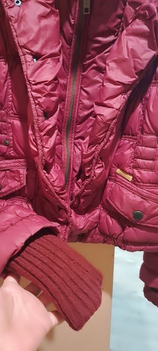 Дамски якета /Яке с пух М размер Яке с плетиво Л размер