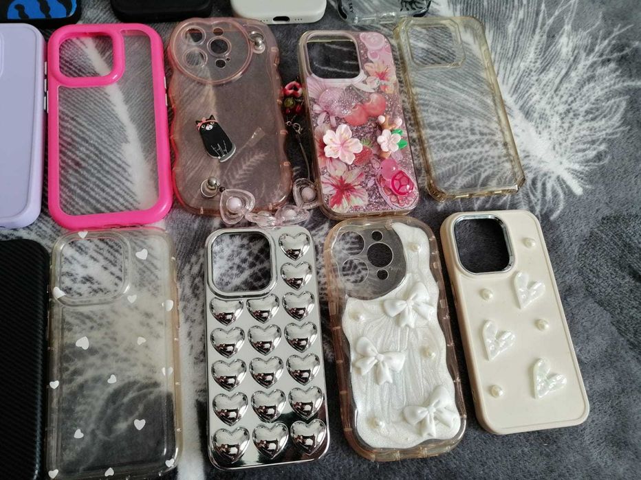 Set 27 Huse Iphone 15 Pro pret fix