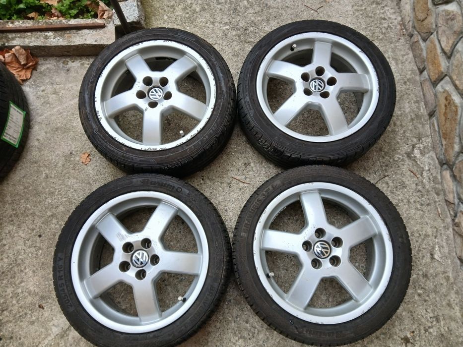 Оригинални Алуминиеви джанти 16цола за vw polo.Golf.4.Bora.skoda.5×100