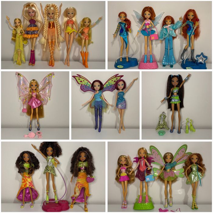 Winx club кукли на Mattel и Witty Toys