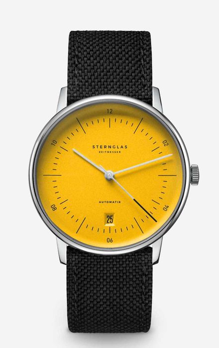 Vand ceas Sternglas Naos Automatik Edition Yellow