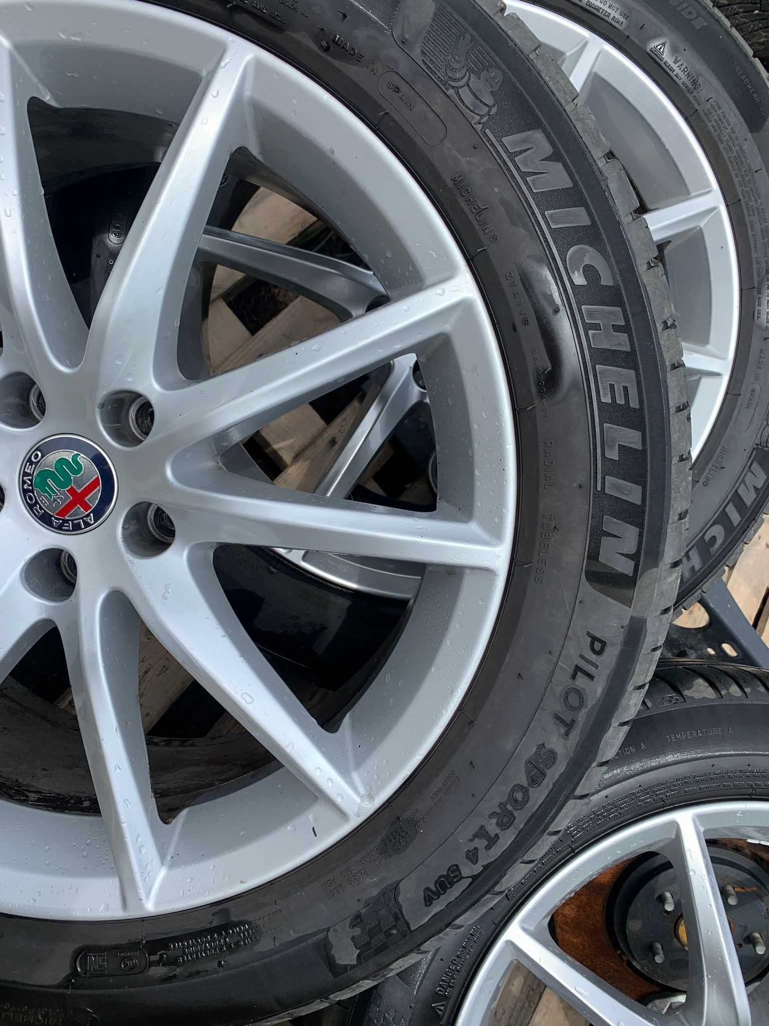 Set jante R19 Alfa Romeo Stelvio Giulia  2017 R19 anvelope noi
