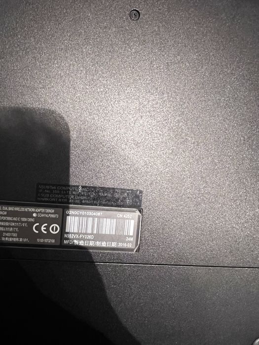 Laptop ASUS N552VX-FY026D Intel® Core™ i7-6700HQ, 16GB