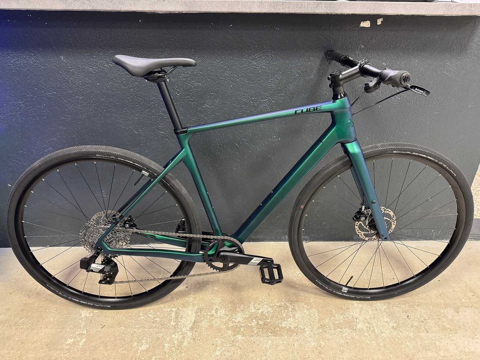 Bicicleta CUBE Nulane C:62 SLT Goblin Black 2025