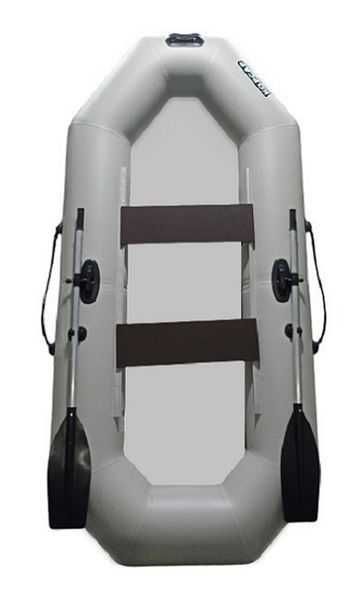 Лодка «КОРСАР К240» гребная — СЕРАЯ!